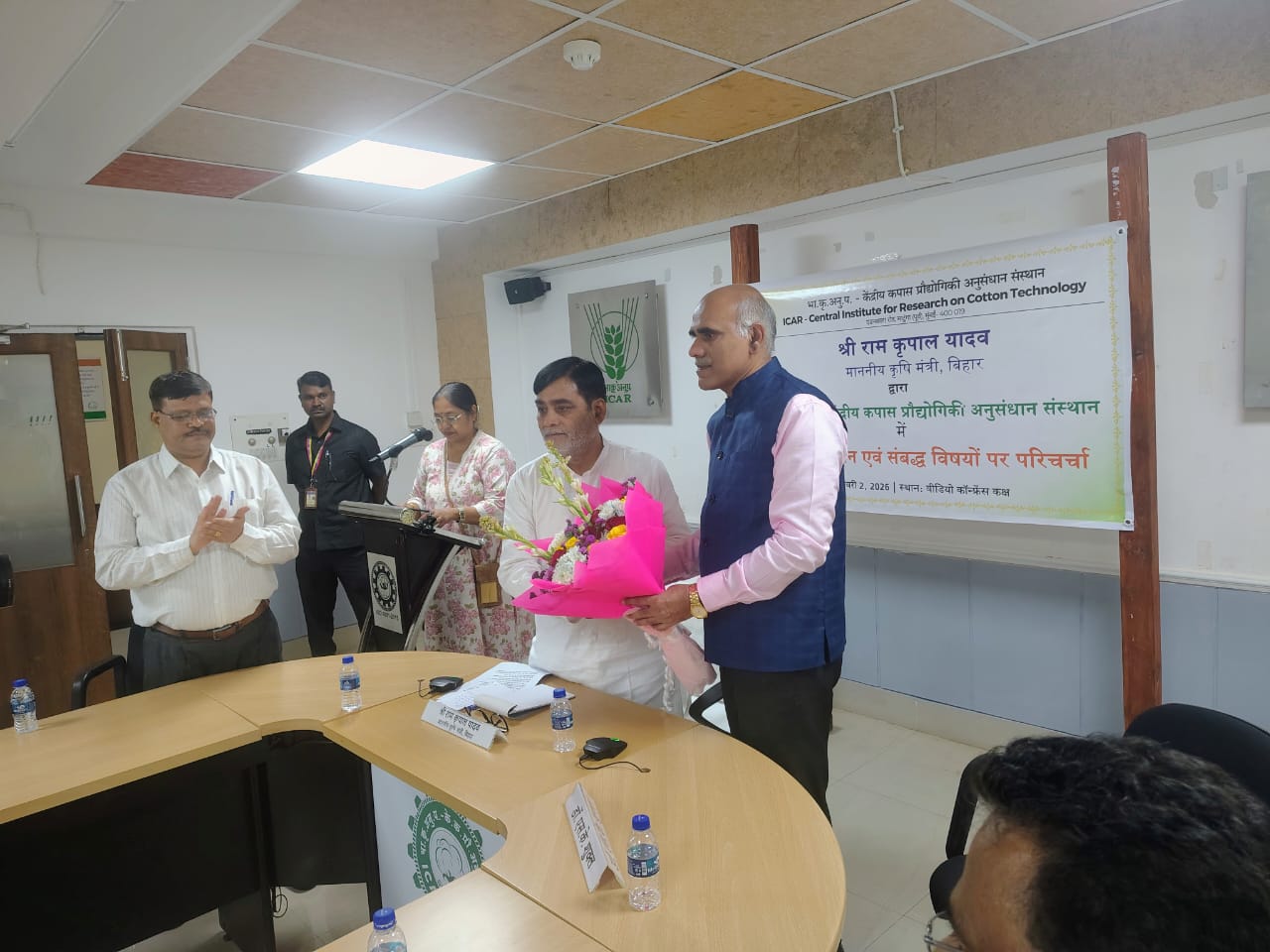 ICAR वैज्ञानिकों से आग्रह: बिहार में कपास क्रांति के लिए विशेष पैकेज ऑफ प्रैक्टिस तैयार करें - कृषि मंत्री राम कृपाल यादव