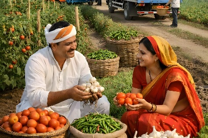 किसानों की आय बढ़ाने के लिए बिहार में शुरू हुई टमाटर, मिर्च, लहसुन की क्लस्टर खेती; प्रत्येक पंचायत में 15 एकड़ का क्लस्टर